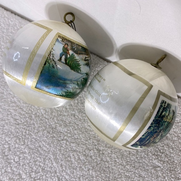 Vintage Christmas Tree Ornaments X4 - Picture 10 of 11